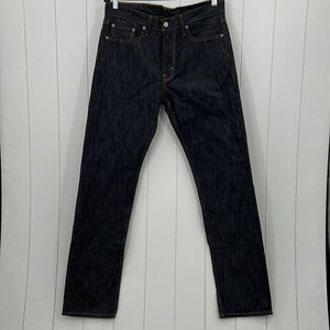 Levi’s 513 Denim Jeans Slim Fit Straight Leg Zip Fly 32x34